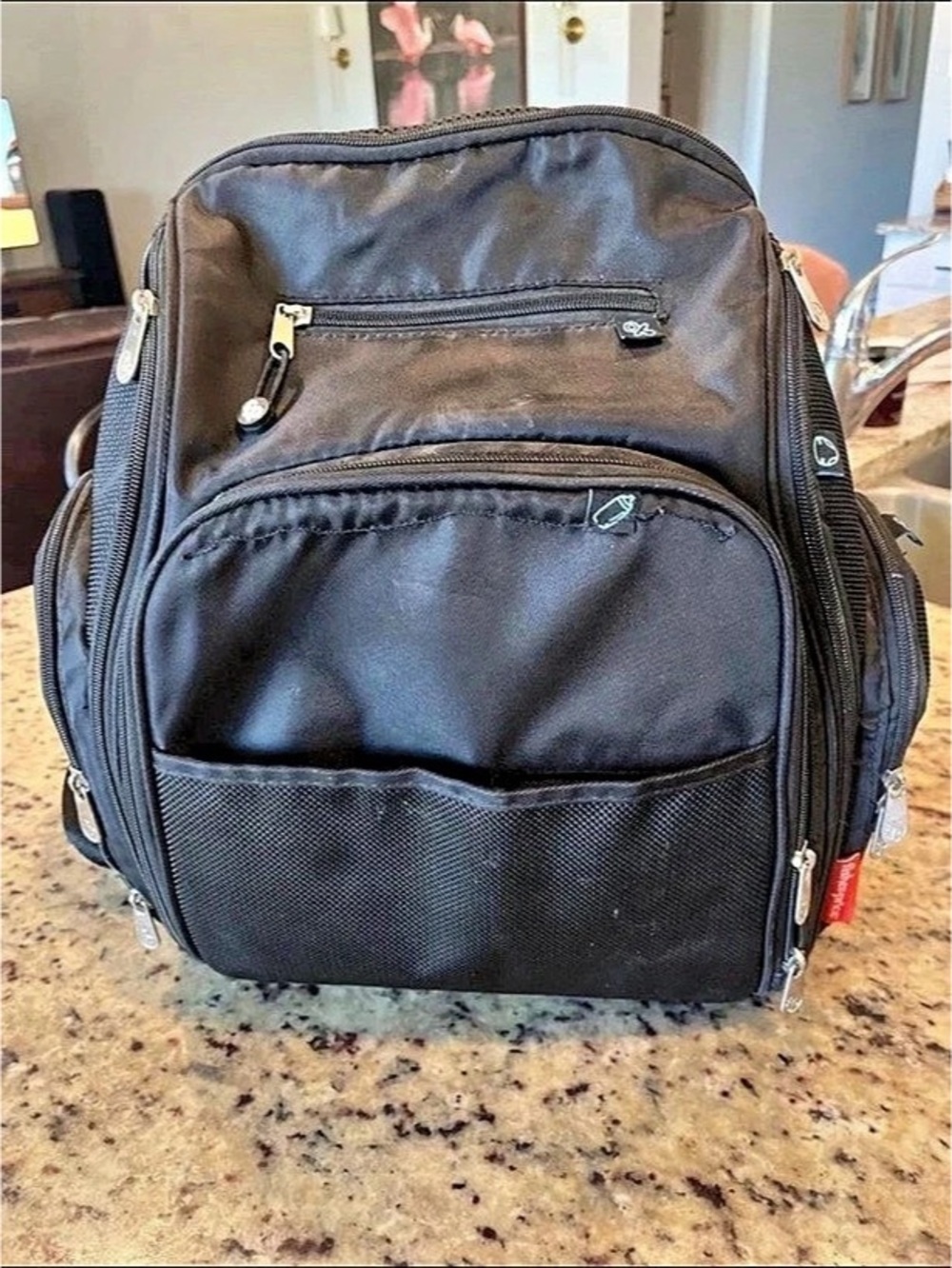 Fisher price Diaper Backpack Black